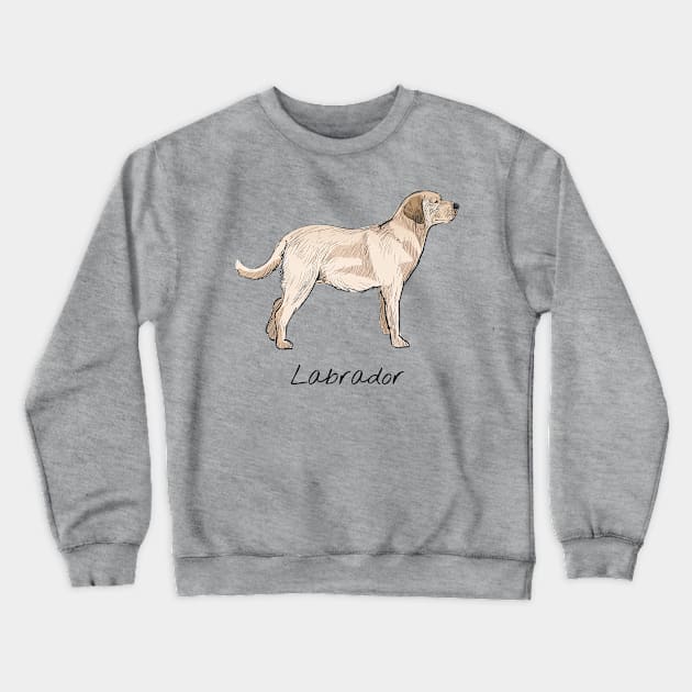 Labrador dog Crewneck Sweatshirt by This is store